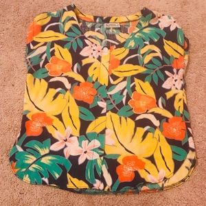 Hawaiian Style Printed Shirt